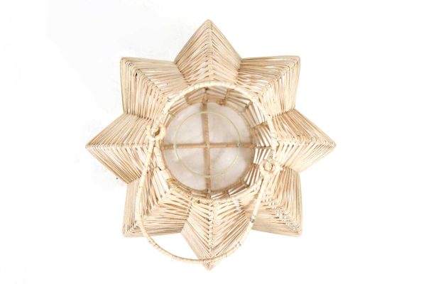 (LS 236 JG) Seabreeze Rattan Lantern - Image 2