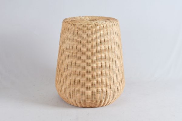 (RCFU-21211) RATTAN ROUND BELLY STOOL